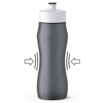 Recipient apa pentru copii Tefal, 0.6 L, Gri