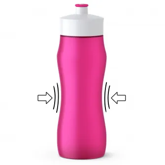 Recipient apa pentru copii Tefal, 0.6 L, Roz
