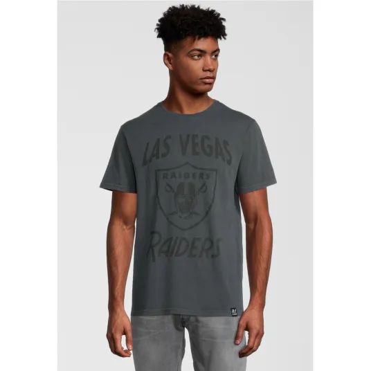 Recovered, Tricou cu imprimeu NFL Raiders, Negru, S