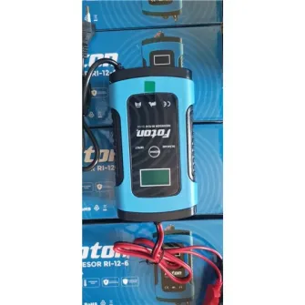 Redresor auto inteligent Foton RI-12-6 ,functie regenerare/desulfatare, 12V/6A