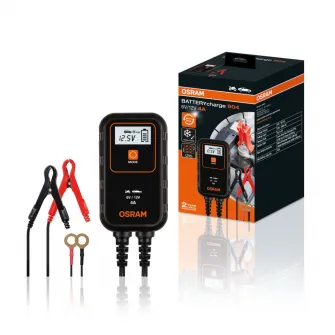Redresor auto Osram BATTERYcharge 904, 4A, 6V/12V, compatibil sistem Start/Stop
