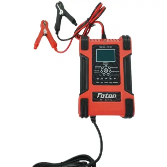 Redresor rapid Foton RI-1224-12 cu functie de reparare/desulfatare, 12-24V, 12A, Pb-acid, AGM, EFB, LiFePO4