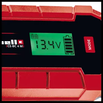 Redresor universal acumulatori Einhell CE-BC 4 M, voltaj 12 V, curent incarcare minim - maxim 1 A - 4 A