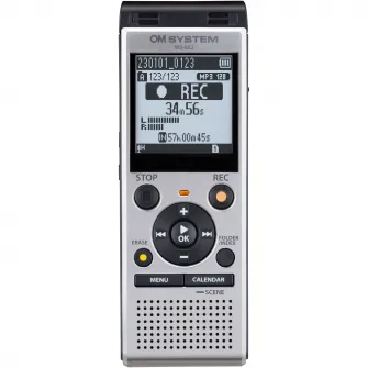 Reportofon stereo Olympus OM System WS-882 (4GB), MP3 (stereo), PCM liniar (mono), Negru