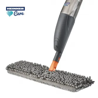Rezerva cu 2 fete mop spray Heinner Care Mega Clean, microfibra
