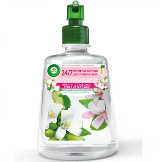 Rezerva odorizant de camera spray automat fara aerosoli Air Wick, Buchet de Iasomie, 228ml