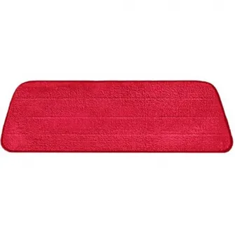 Rezerva pentru mop Lamart podele si geamuri, Rosu, 28x6 cm