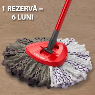 Rezerva pentru mop Vileda Easy Wring Turbo 3in1