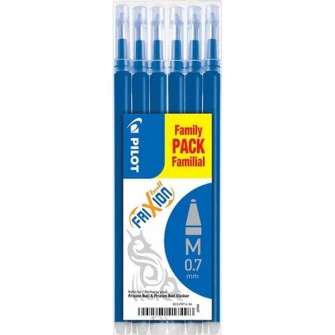 Blue 6 Pilot Frixion Roller Reserve / комплект
