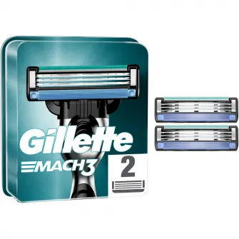 Rezerve aparat de ras Gillette Mach3, 2 buc