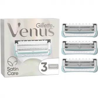 Rezerve aparat de ras Gillette Venus pentru parul si pielea zonei intime, 3 buc