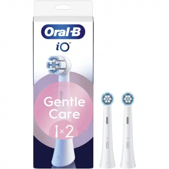 Rezerve periuta de dinti electrica Oral-B iO Gentle Care, compatibile doar cu seria iO, 2 buc