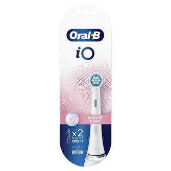 Rezerve periuta de dinti electrica Oral-B iO Gentle Care, compatibile doar cu seria iO, 2 buc