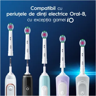 Rezerve periuta de dinti electrica Oral-B Pro 3D White, 4 buc