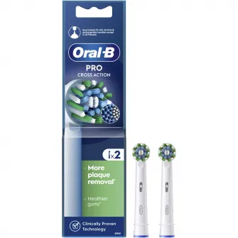 Rezerve periuta de dinti electrica Oral-B Pro Cross Action, 2 buc