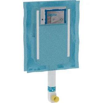 Rezervor WC incastrat Geberit Sigma 8 cm, 6 / 3 litri, 41x82 cm