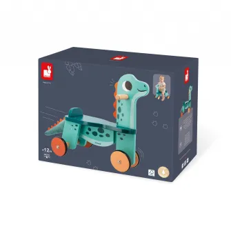 Ride-on din lemn Janod - Dinozaur
