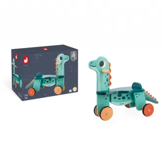 Ride-on din lemn Janod - Dinozaur