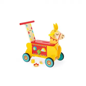 Ride-on din lemn Janod - Lama