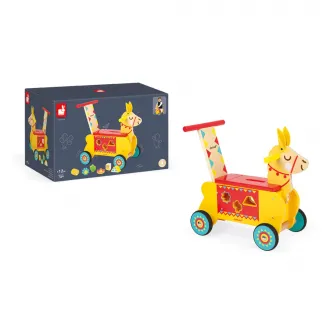Ride-on din lemn Janod - Lama