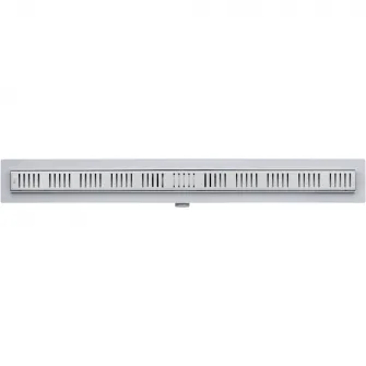 Rigola dus Roca In-Drain Basic, placa deseuri inclusa, 95x60 cm, Crom