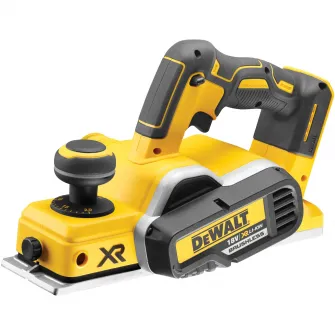 Rindea electrica pe acumulator DeWALT DCP580N, 18V XR, motor fara perii, latime 82mm, compatibila cu lame TCT, sistem de extragere a prafului AirLock, reglaj precis, fara incarcator/acumulator