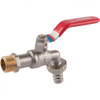 Robinet scurgere Ferro, din alama, cu sfera 3/4'' FE