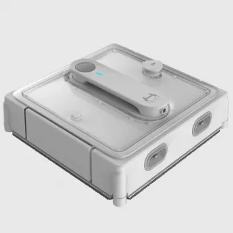 Robot curatare geamuri, Xiaomi, Hutt W9, Aplicatie, Alb