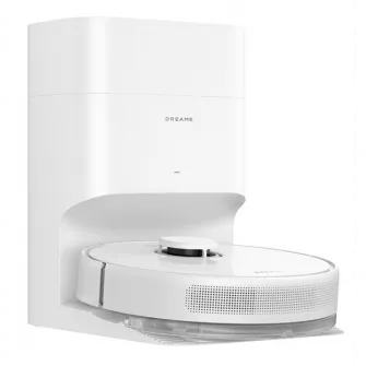 Robot de aspirare cu mop Dreame D10 Plus Gen 2 RLD32GD, statie automata de golire 4l, 6000Pa, autonimie max 285 min, rezervor praf 0.57l, rezervor apa 0.235l, baterie 5200mAh, Alb