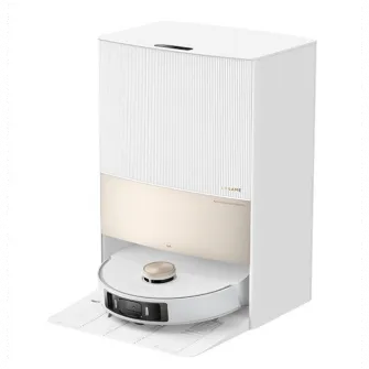 Robot de aspirare cu mop Dreame L20 Ultra Complete RLX41CE-1-C, mop rotativ, statie automata de golire 3.2l, 7000Pa, rezervor praf 0.3l, rezervor apa 0.08l, 6400mAh, autonomie pana la 180 minute, alb