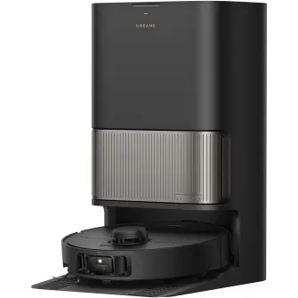 Robot de aspirare Dreame L40s Pro Ultra RLL74CE-BK, detectare a obstacolelor, depasire obstacol 4CM, perie dubla anti-incurcare, aspirare 19000Pa, negru