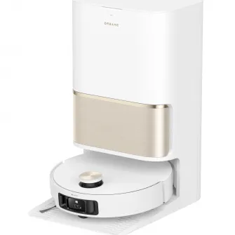 Robot de aspirare Dreame L50 Ultra RLL84CE, detectare AI a obstacolelor și navigare la 360°, depasire obstacol 4CM, aspirare 19500Pa, alb