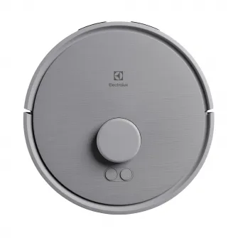 Robot de aspirare Electrolux ER71UW2SW, aspirator si mop, tehnologie LiDAR,WI-FI, app Electrolux, 4000Pa, baterie 3200mAh, 46 Wh, 4 viteze, autonomie pana la 140 minute, rezervor apa / praf 280 ml, gri inchis