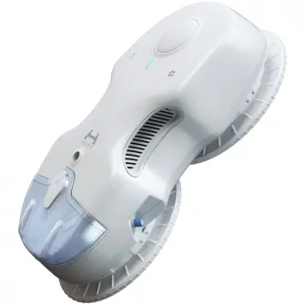 Robot de aspirare geamuri Hutt C65, modul de curatare umeda, ruta de curatare automata, 24 V, 90W, 75dB, alb