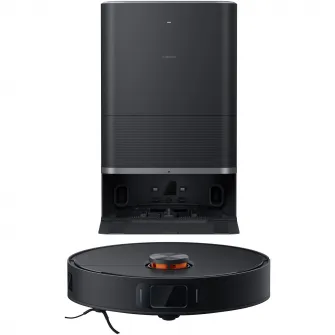 Robot de aspirare Xiaomi X20 Max BHR9220EU, aspirare si spalare, 8000 Pa, autonomie 120 min, 5200mAh, recipient praf 400ml, perie anti-incalcire, brat mop extensibil, statie multifunctionala cu spalare automata la 55°C si uscare rapida cu aer cald, negru