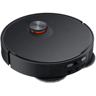 Robot de aspirare Xiaomi X20 Max BHR9220EU, aspirare si spalare, 8000 Pa, autonomie 120 min, 5200mAh, recipient praf 400ml, perie anti-incalcire, brat mop extensibil, statie multifunctionala cu spalare automata la 55°C si uscare rapida cu aer cald, negru