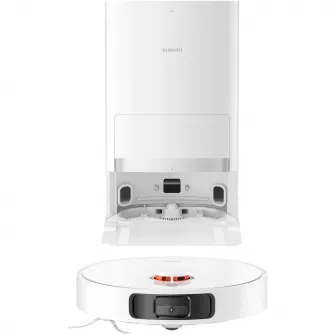 Robot de aspirare Xiaomi X20+ EU BHR8124EU, 6000Pa, colectare automata a prafului in 10 secunde, rezervor de apa 4 l, 75 W, alb