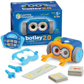Robotelul Botley 2.0 cu carduri de activitati - Set de 45 de piese