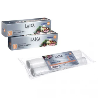 Role pentru vidarea alimentelor Laica VT3505, 28x300 cm, 2 role