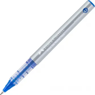 Roller Faber-Castell Free Ink, 0.7 mm, Albastru