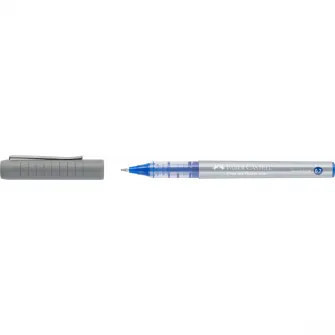 Roller Faber-Castell Free Ink, 0.7 mm, Albastru