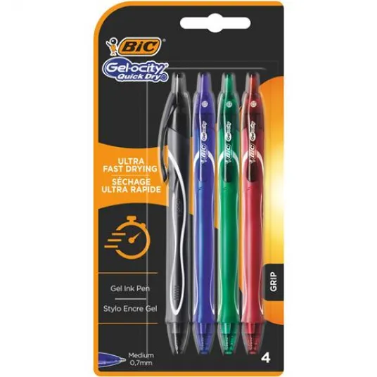 Roller Gelocity Quick Dry - albastru. negru. rosu. verde Bl/4