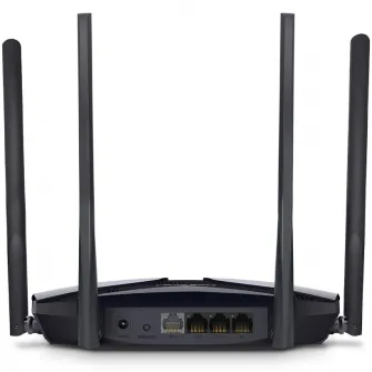 Router wireless Mercusys MR80X, AX3000, Wi-Fi 6, Dual-Band, OFDMA, MU-MIMO