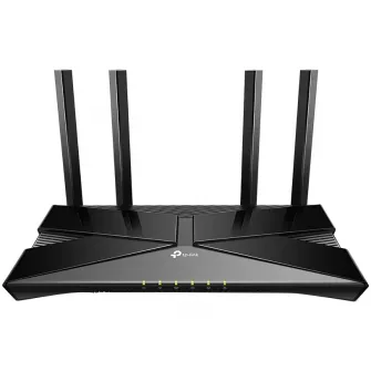 Router Wireless Wi-Fi 6 TP-Link Archer AX1500 Dual-Band, Gigabit, AX1500, 1.5 Gbps, OFDMA, MU-MIMO, Procesor Triple-Core 1,5 GHz, Beamforming, OpenVPN ?i Control Parental