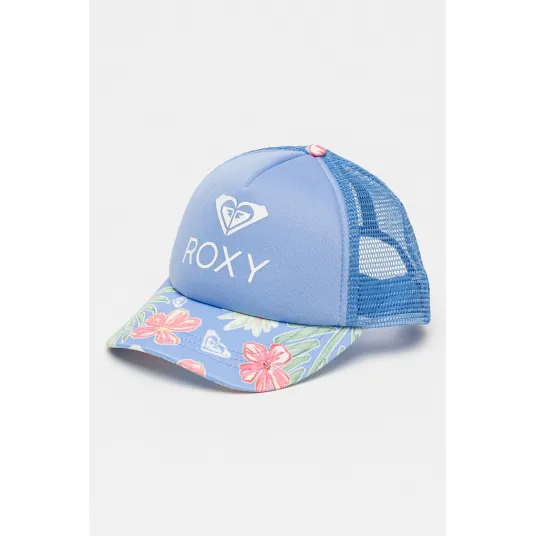 ROXY, Sapca cu imprimeu logo, Albastru deschis, 53 CM