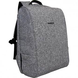 Rucsac Bestlife Travel Safe laptop 16 inch, charge pentru USB si TypeC conectori, gri/negru
