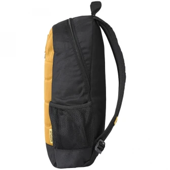Rucsac Caterpillar Millennial Classic Benji material 600D HD polyester, negru/galben
