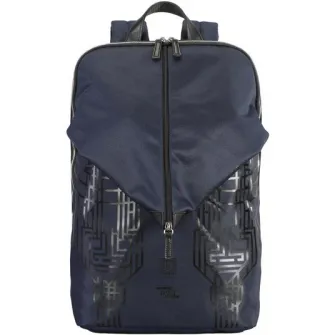 Rucsac Herlitz BagZ, Stylish Untold, dimensiune 12,5 x 30 x 47 cm, poliester, design modern, compartiment laptop 14 inch, deschidere cu fermoar, material premium impermeabil, spate buretat.