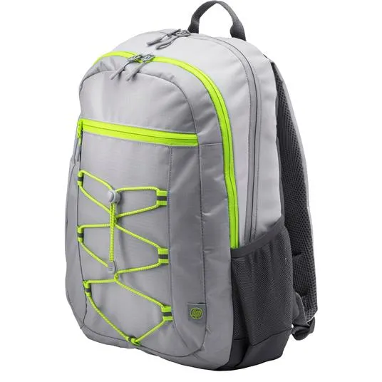 Rucsac laptop HP Active 15.6, Grey/Neon Yellow