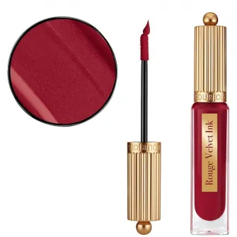 Ruj lichid Bourjois Rouge Velvet Ink 10 Re(d)belle, 3 ml